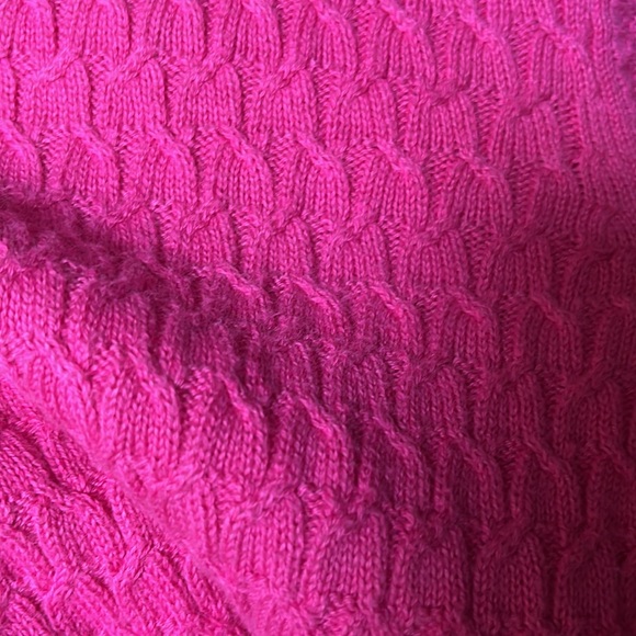 Talbots hot pink summer sweater small petite - Picture 6 of 6